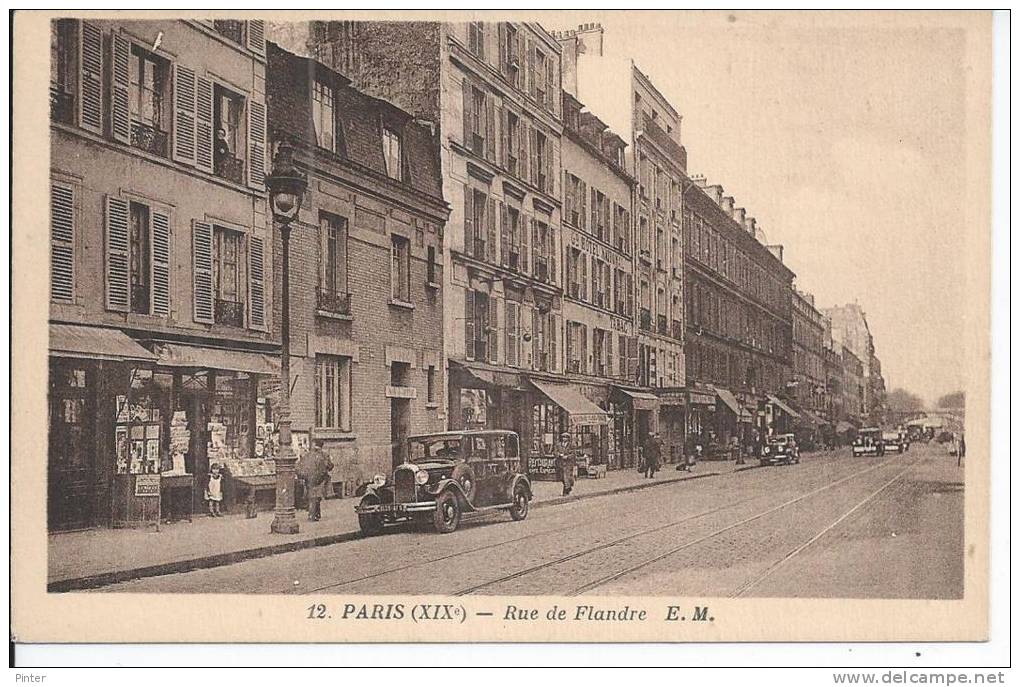 PARIS XIXe - Rue De Flandre - Arrondissement: 19