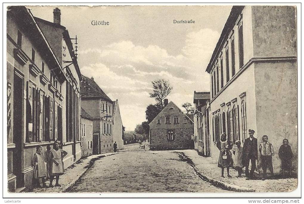 ALLEMAGNE.SACHSEN ANHALT. STASSFURT.GLÖTHE DORFSTRASSE - Stassfurt