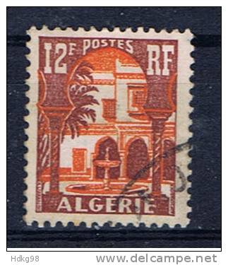 DZ+ Algerien 1954 Mi 327 Straßenszene - Used Stamps