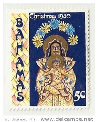 Bahamas, Year 1980, SG 573, Christmas StrawWork, MNH ** - Bahamas (1973-...)