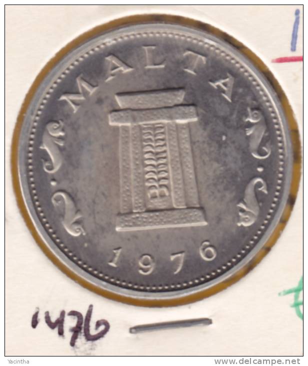 @Y@  Malta  5 Cent  1976  Proof      (1476) - Malte