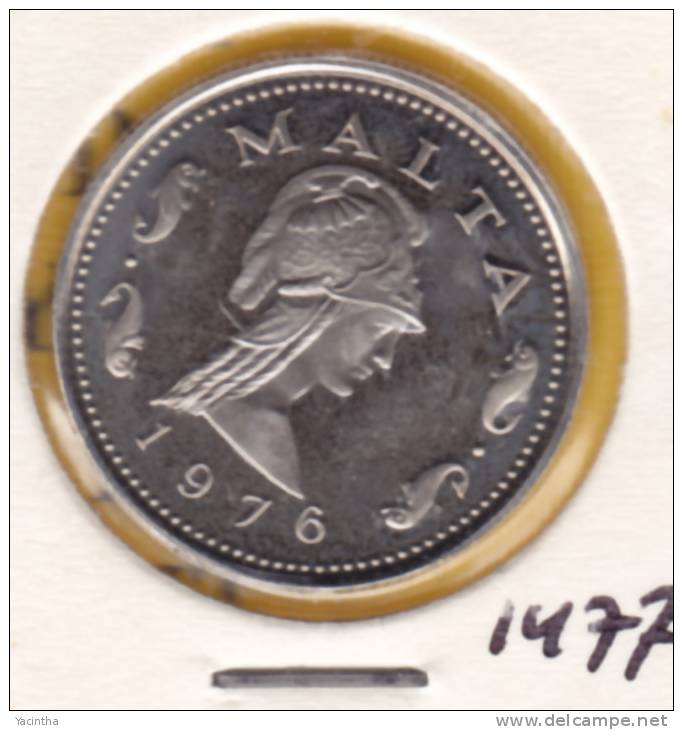 @Y@  Malta  2 Cent  1976  Proof      (1477) - Malte