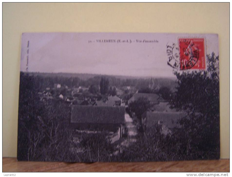 VILLEMEUX (EURE ET LOIR) VUE D´ENSEMBLE - Villemeux-sur-Eure