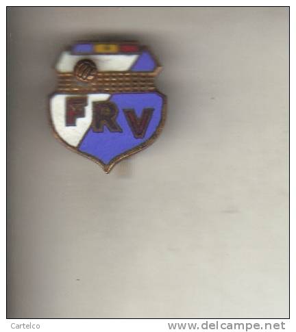 Romania Old Pin Badge - Romanian Volleyball Federation FRV - Volleyball