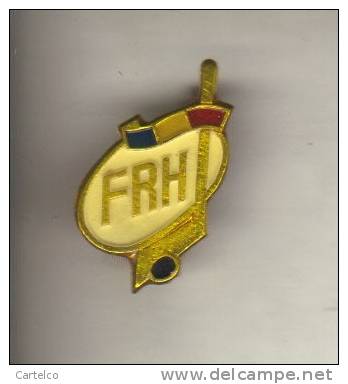 Romania Old Pin  Badges , Romanian Hokey Federation - Wintersport