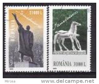 Roumanie 2004 - Yv.no.4916-7 Obliteres,serie Complete - Oblitérés