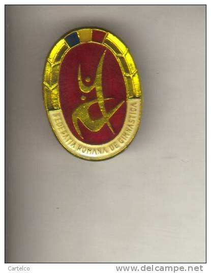 Romania Old Pin  Badges , Romanian Gymnastic Federation - Gymnastique