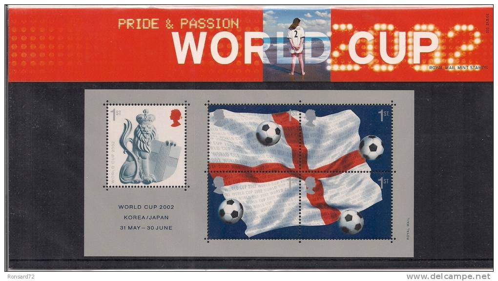 2002 - Pride & Passion - World Cup - Presentation Packs