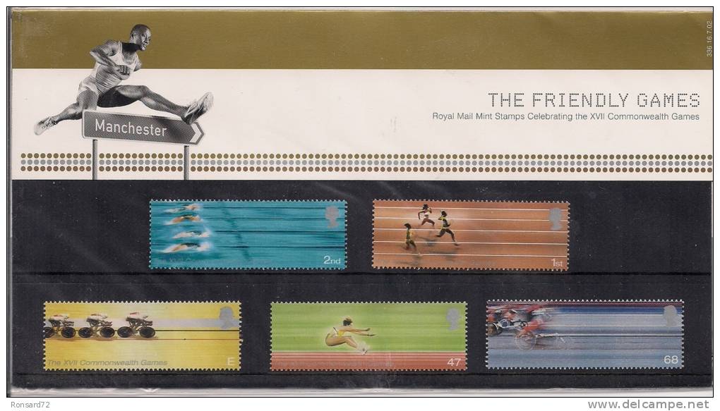 2002 - The Friendly Games - XVII Commonwealth Games - Presentation Packs