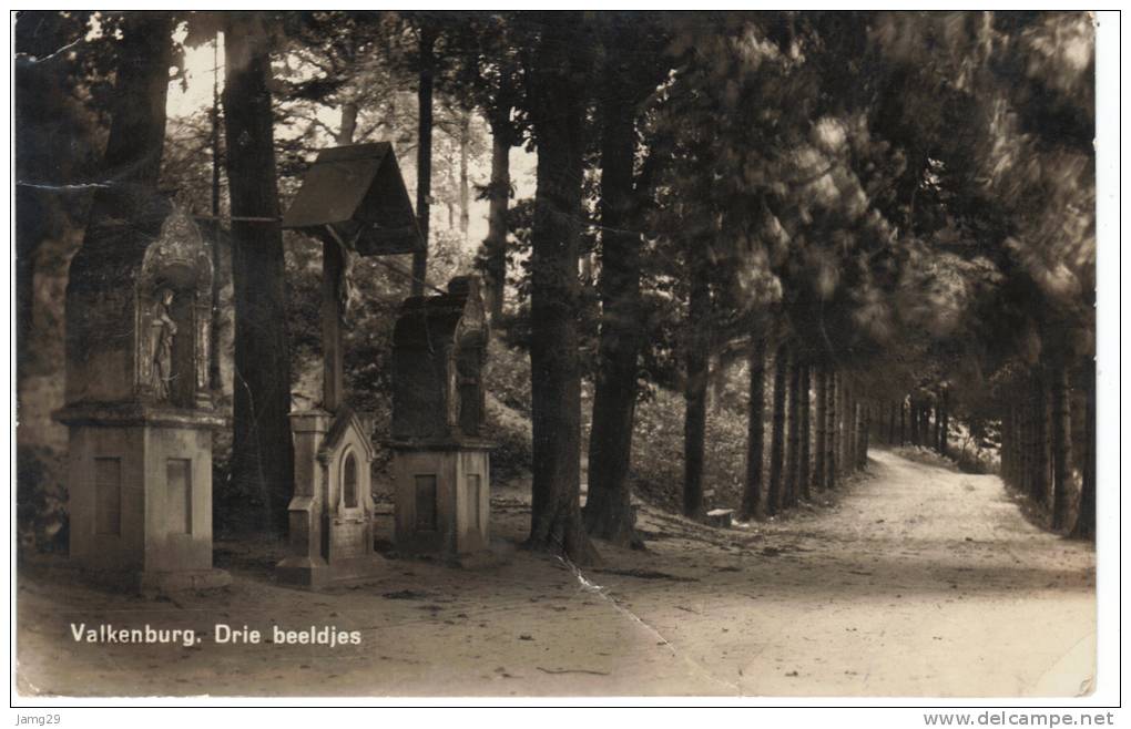 Nederland/Holland, Valkenburg, Drie Beeldjes, 1947 - Valkenburg