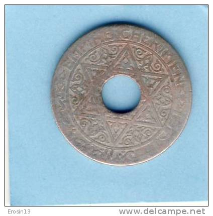 MONNAIE - MAROC - EMPIRE CHERIFIEN, Pièce : 25 Centimes - Marocco