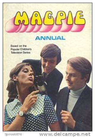 MAGPIE British Television Series First Annual 1969 SUSAN STRANKS Cover - Directorios