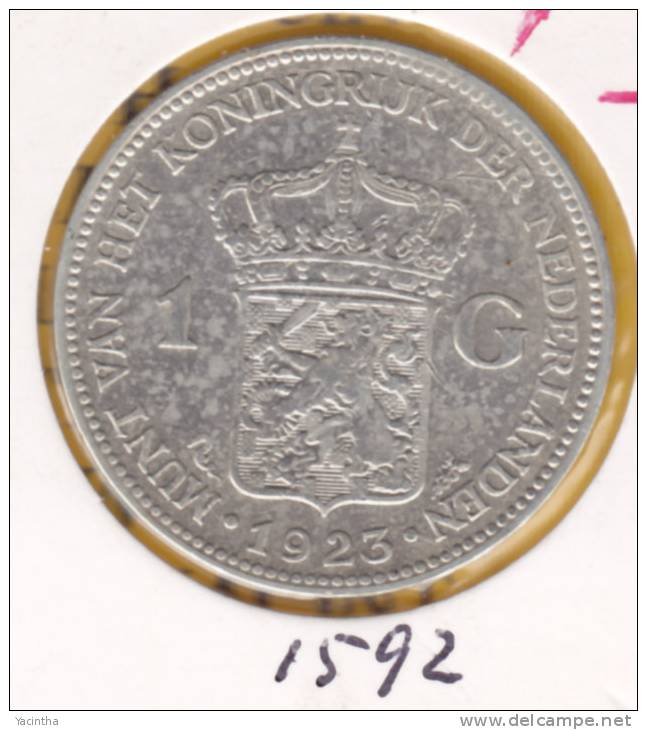 @Y@  Nederland   1 Gulden   Wilhelmina  1923  Zf (1592) - 1 Gulden