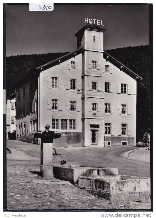 Geneveys Sur Coffrane - Hôtel Des Communes - Auberge - Restaurant - Salles Pour Banquet ; Gd Format 10 / 15 (8340) - Coffrane