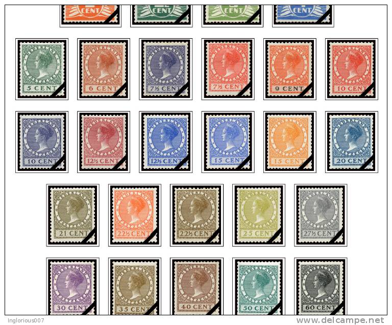 NETHERLANDS STAMP ALBUM PAGES 1852-2011 (332 Color Illustrated Pages) - Inglés