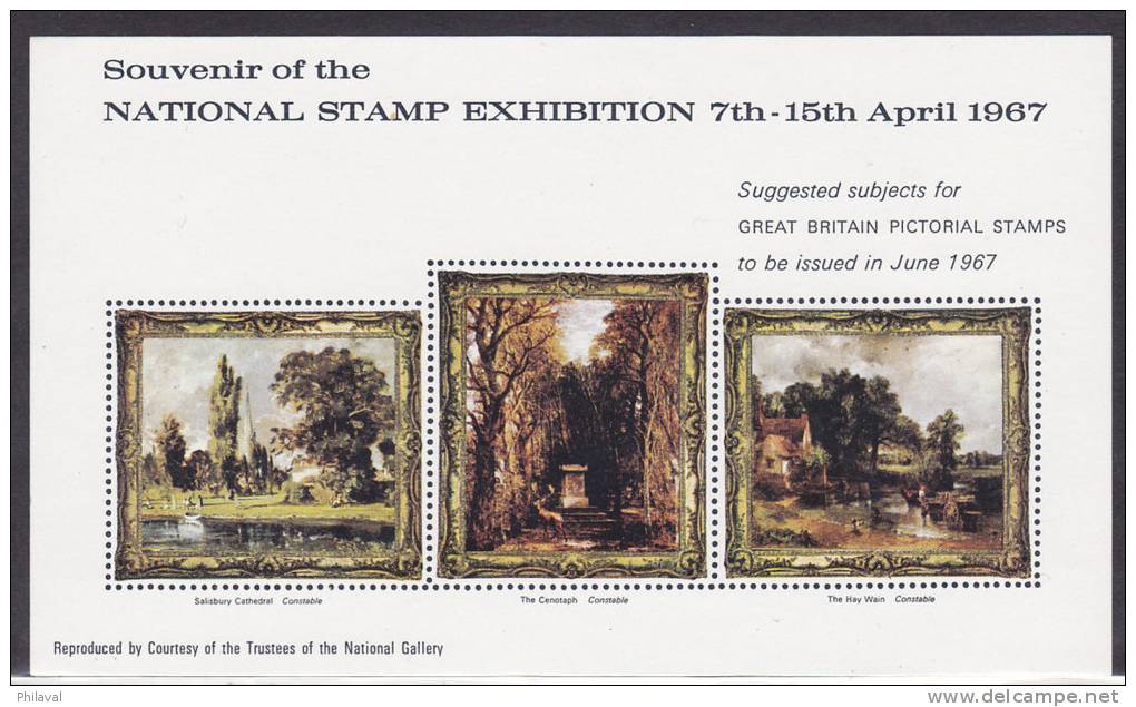 London 1967: International Stamp Exhibition ** - Ensayos, Pruebas & Reimpresiones