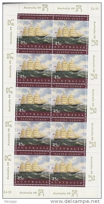 Australia 1999 Australia 99  Sheetlet MNH - Feuilles, Planches  Et Multiples