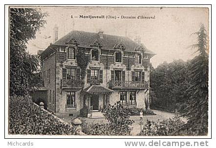 CPA 60 MONTJAVOULT - Domaine D Herouval - Montjavoult