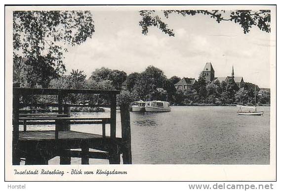 D-23909 Ratzeburg - Blick Vom Königsdamm - Dampfer - Ratzeburg