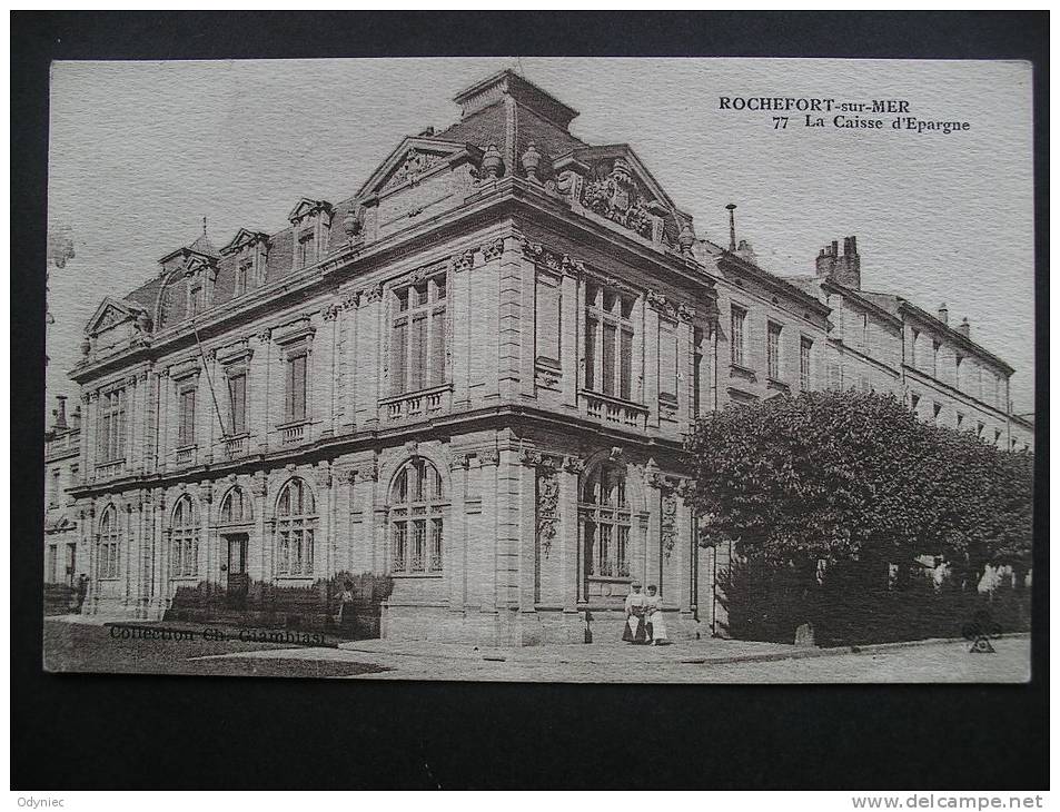 Rochefort-sur-Mer,La Caisse D'Epargne - Poitou-Charentes