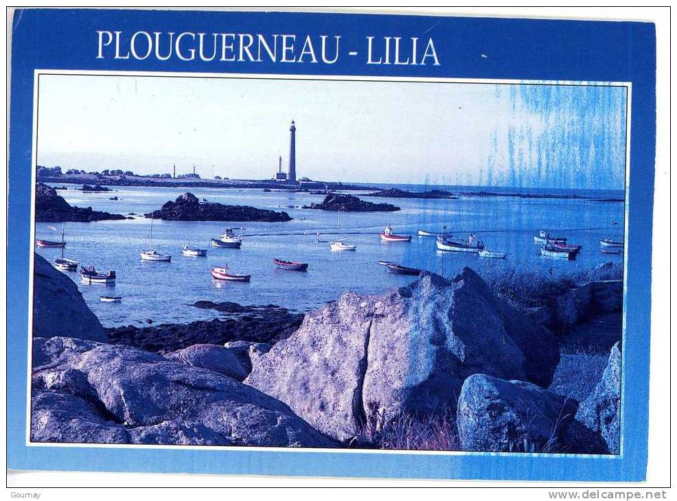 PLOUGUERNEAU - LILIA - PLOUGERNE - L'ILE VIERGE - PHARE - BATEAUX - Plouguerneau