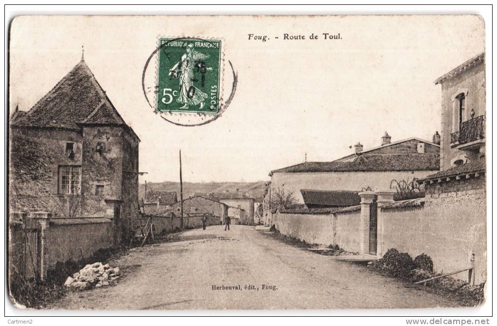 FOUG ROUTE DE TOUL 54 - Foug