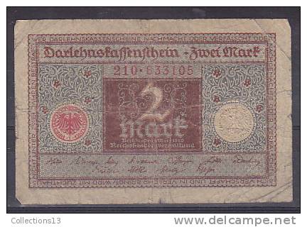 ALLEMAGNE - Billet De 2 Mark (1920) - 2 Mark