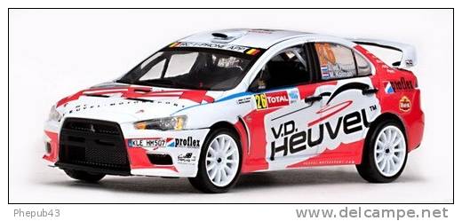 Mitsubishi Lancer Evolution X R4 - J. Vd Heuvel/M.Kolman - Ypres Rally 2011 # 26 - Vitesse - Vitesse