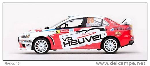 Mitsubishi Lancer Evolution X R4 - J. Vd Heuvel/M.Kolman - Ypres Rally 2011 # 26 - Vitesse - Vitesse