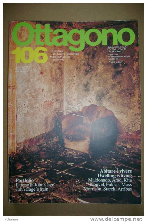 PBB/4 OTTAGONO N.106 CO.P.IN.A.1993/Perfoming Arts Centre A Tel Aviv/Bugatti/Campari/Coca Cola/dirigibile - Kunst, Design, Decoratie