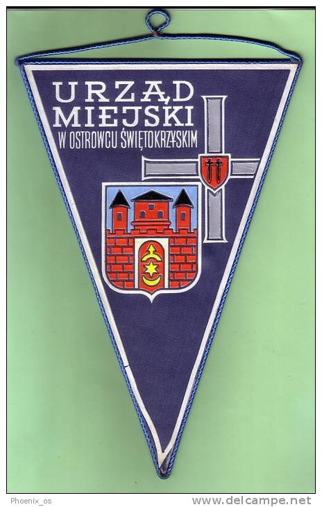 POLAND - Ostrowce, &#346;wi&#281;tokrzyskie Voivodeship, Village, Flag - Otros & Sin Clasificación