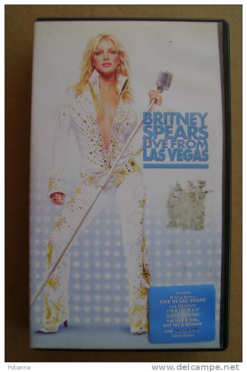 PBB/34 Britney Spears LIVE From LAS VEGAS 2002 VHS - Concert En Muziek