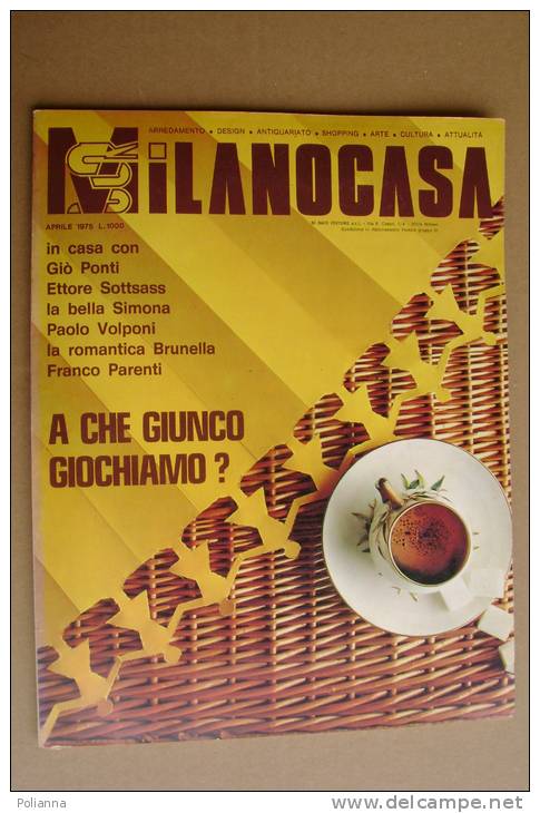 PBB/38 ARCHITETTURA : MILANO CASA N.14/1975 Di Baio/P.Favaro/Villaggio Balneare A Pescara/Giò Ponti E Ettore Sottsass - Kunst, Design, Decoratie