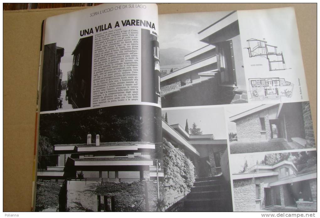 PBB/39 ARCHITETTURA : MILANO CASA N.39/1977 Di Baio Ed./villa A Varenna/casa Nella Campagna Di Bergamo - Art, Design, Décoration