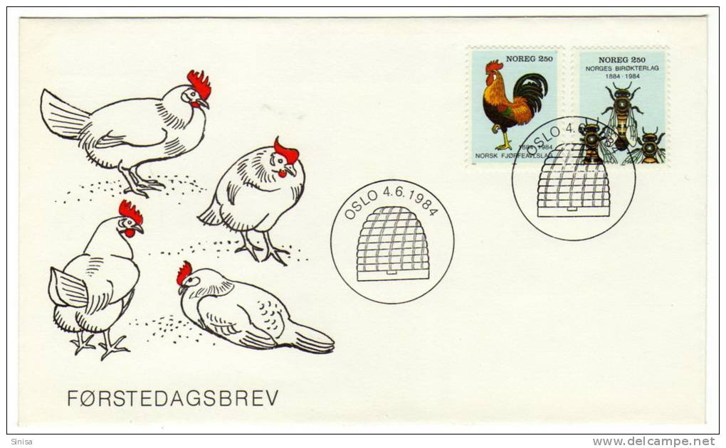 Animals And Fauna / Rooster / Cock / Coq / FDC - Hühnervögel & Fasanen