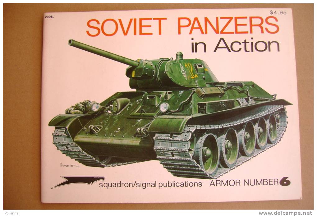 PBB/46 SOVIET PANZERS Squadron/signal 1973/carri Armati - Englisch