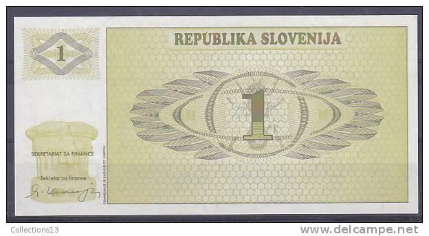 SLOVENIE - Billet De 1 Ena - Slovénie