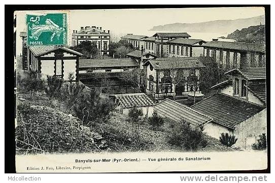 66 BANYULS SUR MER / Vue Générale Du Sanatorium / - Banyuls Sur Mer