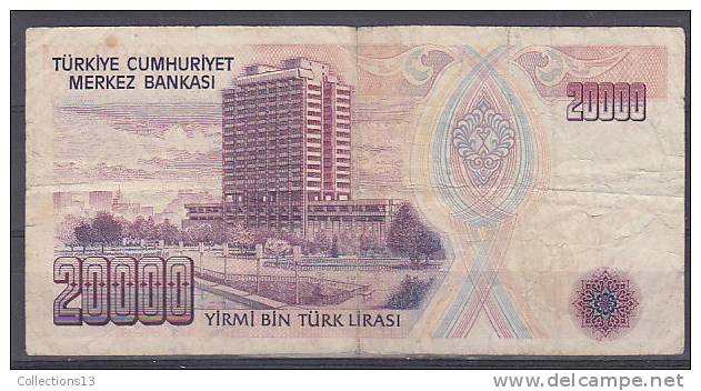 TURQUIE - Billet De 20000 (1970) - Turkey