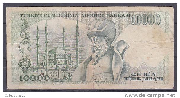 TURQUIE - Billet De 10000 (1970) - Türkei