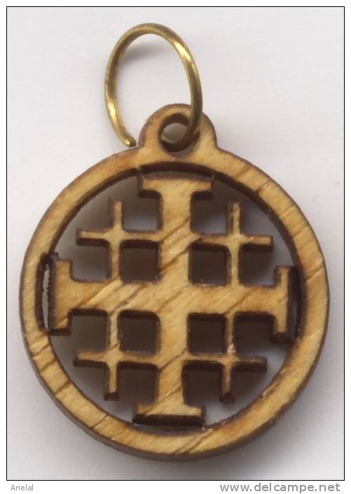 Olive Wood Cross Made In Jerusalem - Religion & Esotericism