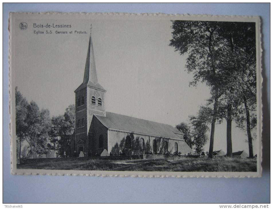 BOIS-DE-LESSINES - Eglise S.S. Gervais Et Protais - Lessen