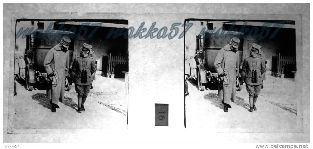 $3E16- WWI - S. Maestà Il Re E Duca D´aosta Alla Mariosina? Aprile 1916 - Vera Diaposivita In Vetro - Diapositiva Su Vetro