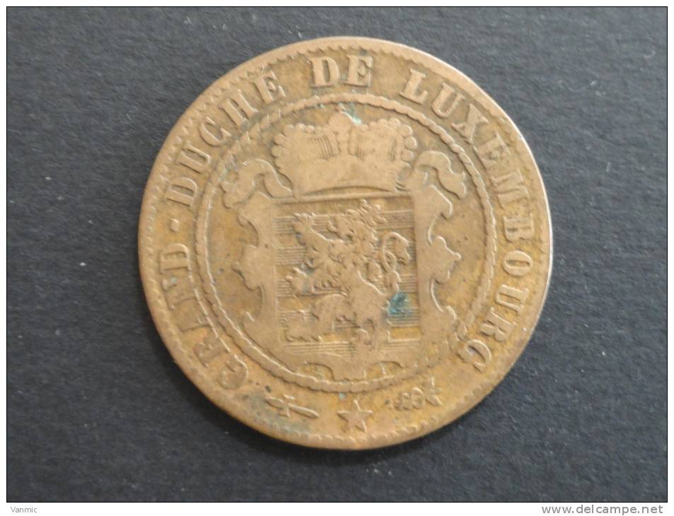 1870 - 10 Centimes - Luxembourg - Lussemburgo