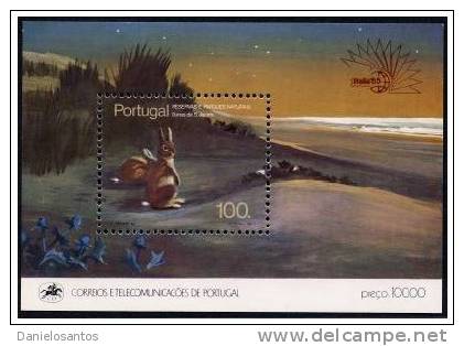 Portugal 1985 Reservas E Parques Naturais National Parks And Reserves Souvenir Sheet Bloque Bloc Bloco Nº 79 MNH - Hasen