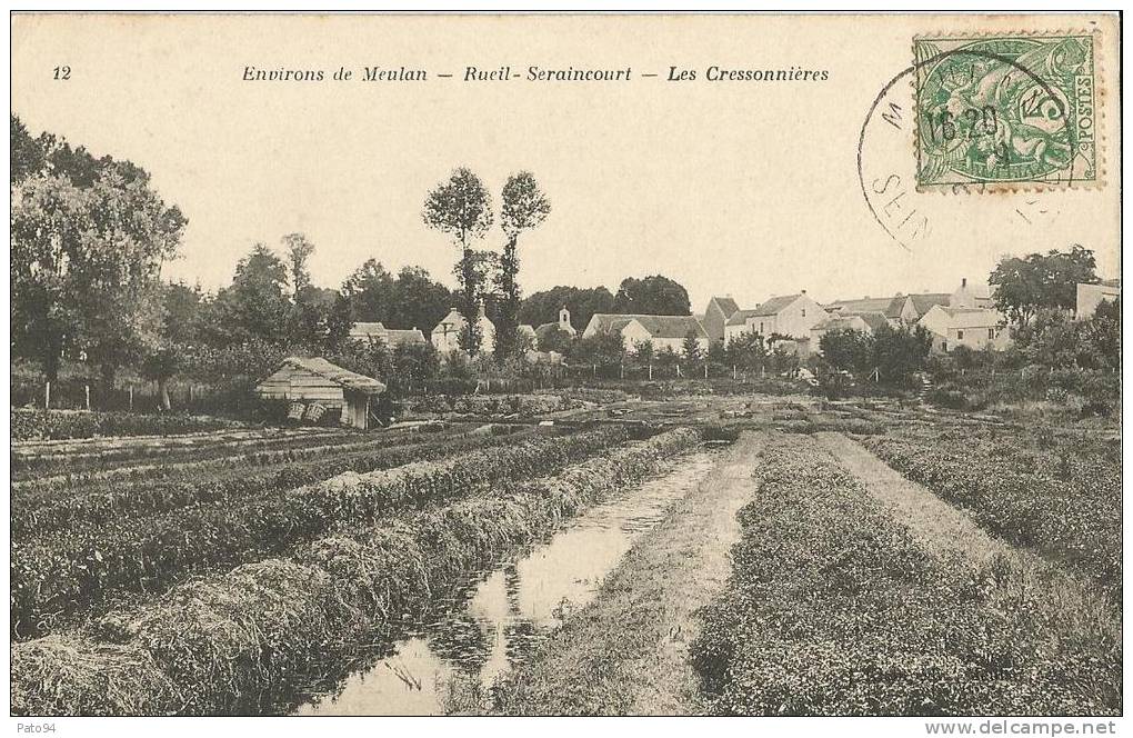 RUEIL-SERAINCOURT  ( Environs  De  Meulan )  -  Les  Cressonnières - Autres & Non Classés