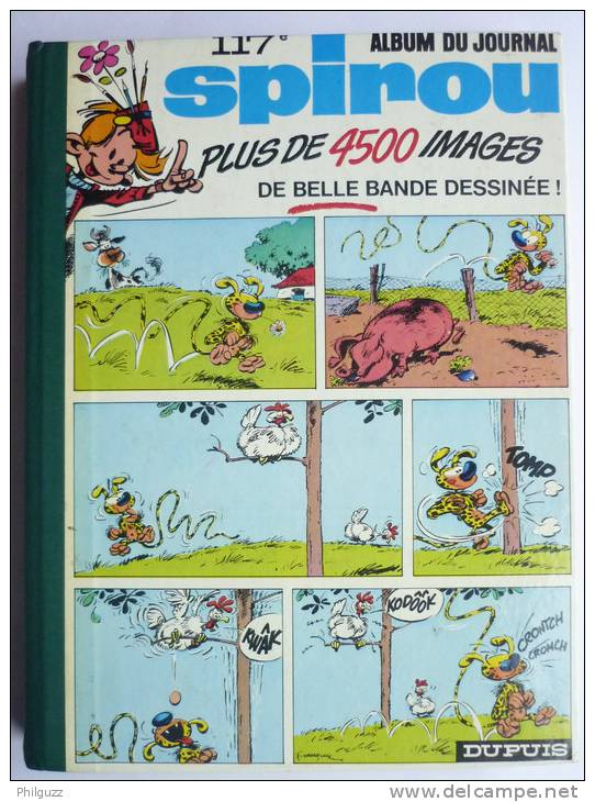 SPIROU RECUEIL ALBUM N° 117 N° 1668 à 1680 1970 - Spirou Magazine