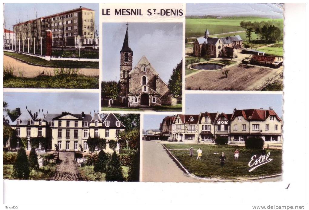 78 LE MESNIL SAINT DENIS Préventorium Orphelinat église Chateau - Le Mesnil Saint Denis