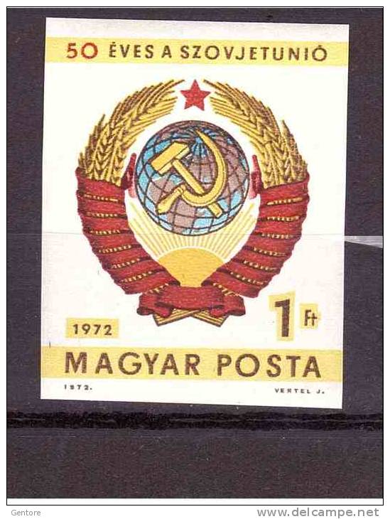HUNGARY 1973 50° Of URSS  IMPERFORATED  Yvert Cat. N° 2290    Perfect MNH ** - Nuovi