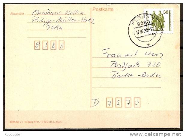 DDR - Ganzsache/Postkarte - Siehe Scann - Other & Unclassified